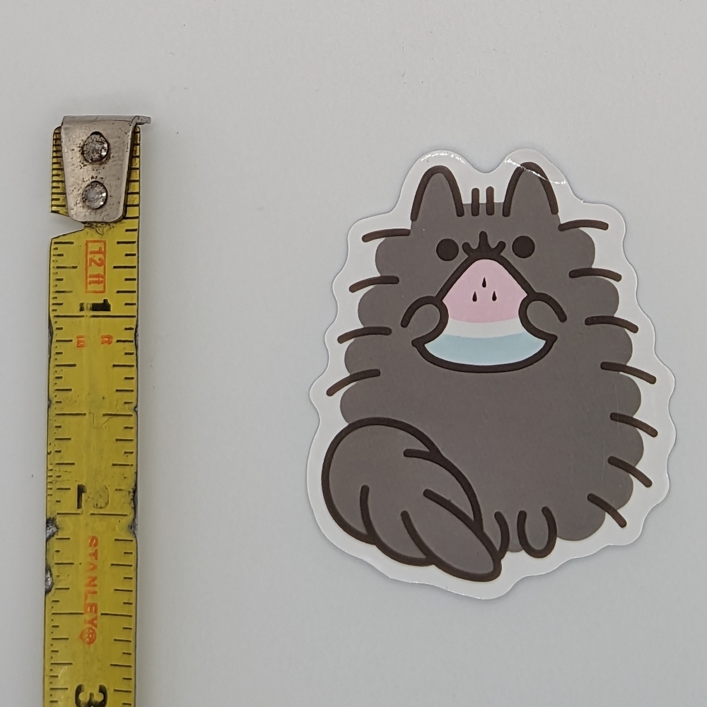 Pusheen Cat Sticker - Picture 2 of 2